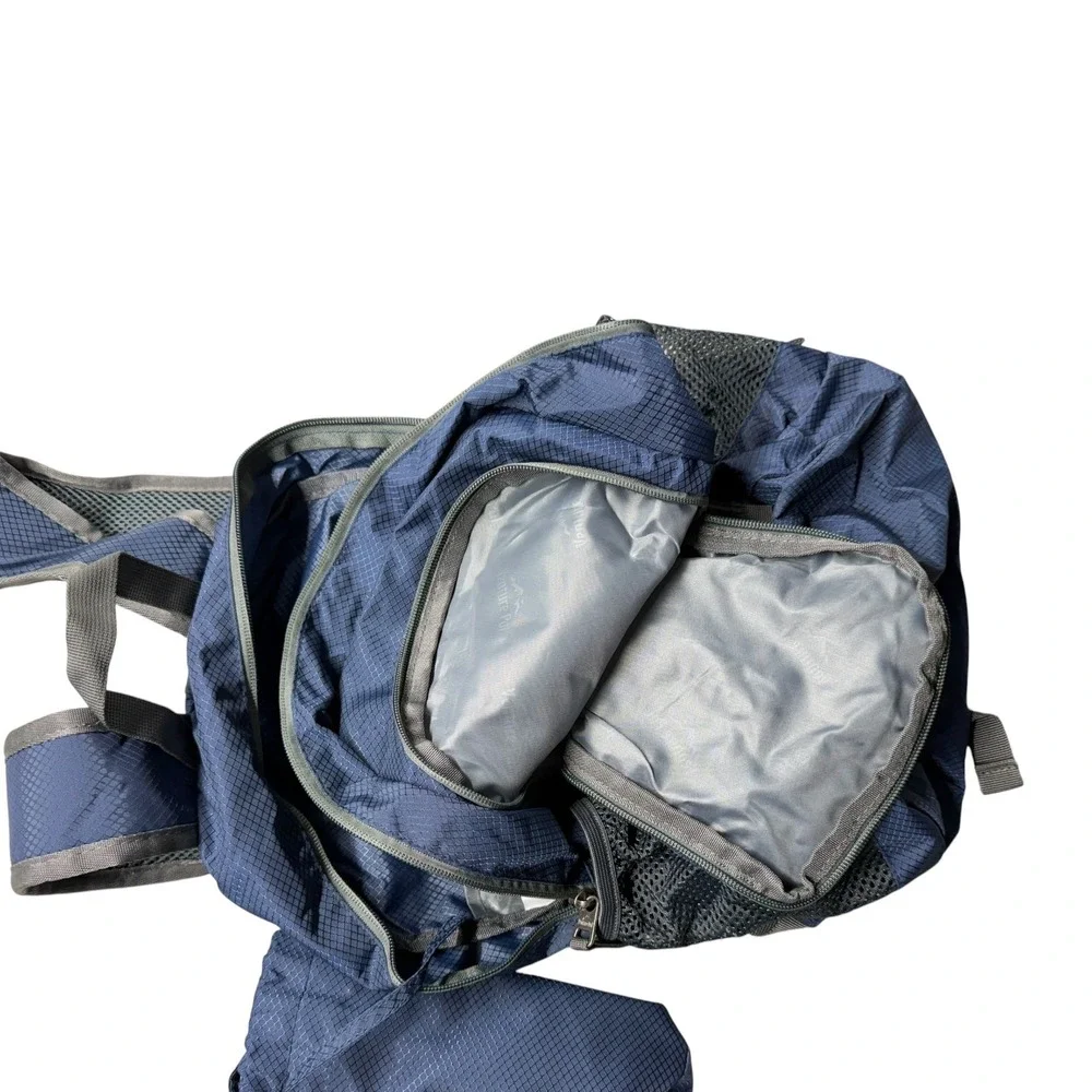 Venture Pal Field Operation 25L Packable Backpack Navy Blue Lightweight Hiking